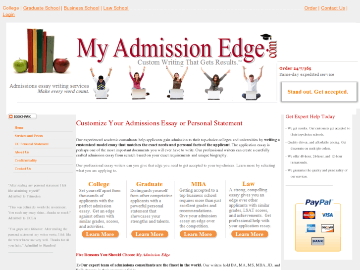 www.myadmissionedge.com