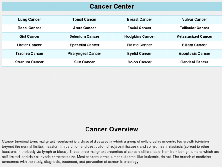 www.nocancersite.com