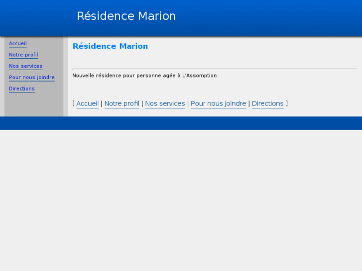 www.residencemarion.com