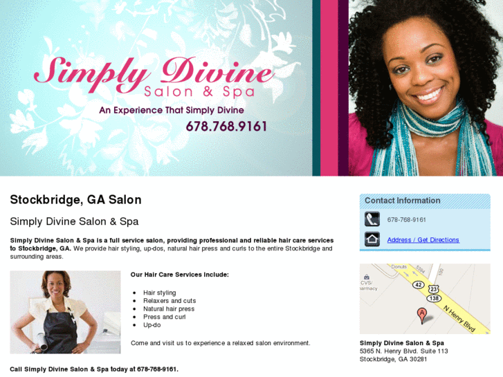 www.simplydivinebeautysalon.com