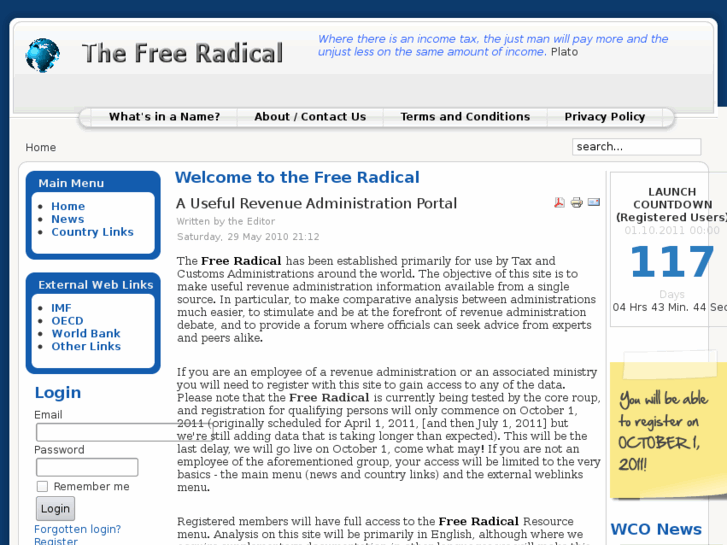 www.thefreeradical.org