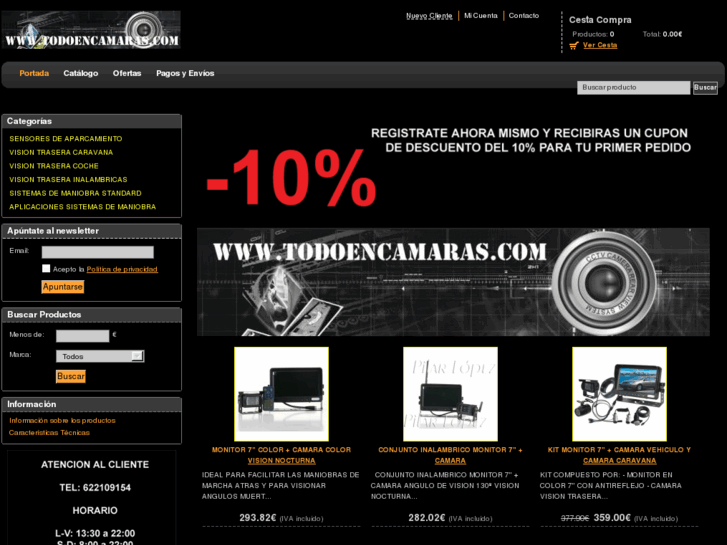 www.todoencamaras.com