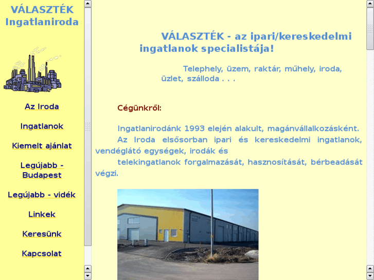 www.valasztekingatlan.hu