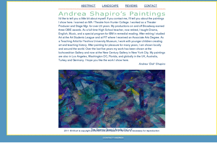 www.andreashapiropaintings.com