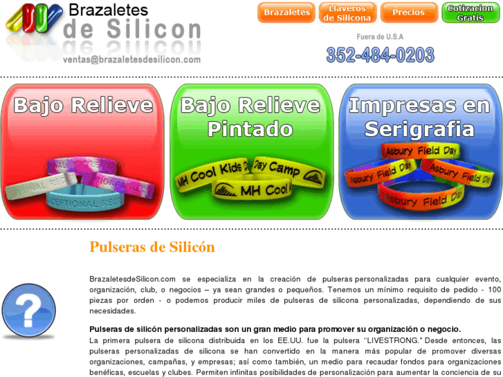 www.brazaletesdesilicon.com