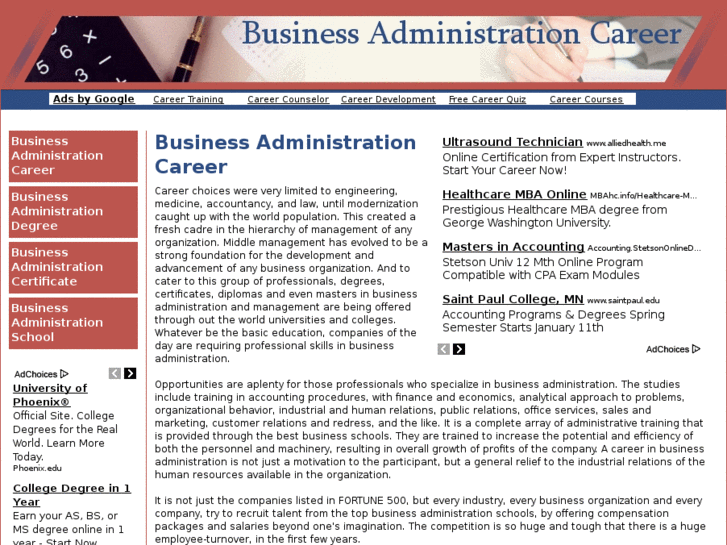 www.businessadministrationcareer.net