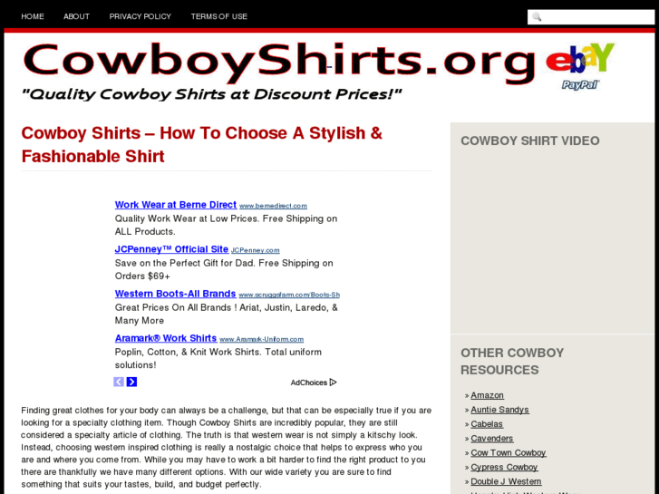 www.cowboyshirts.org