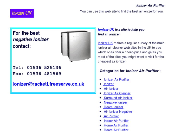 www.electrostatic-electronic-ionic-air-purifier-ionizer.co.uk