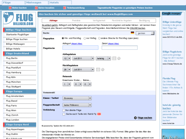 www.flugbilliger.com