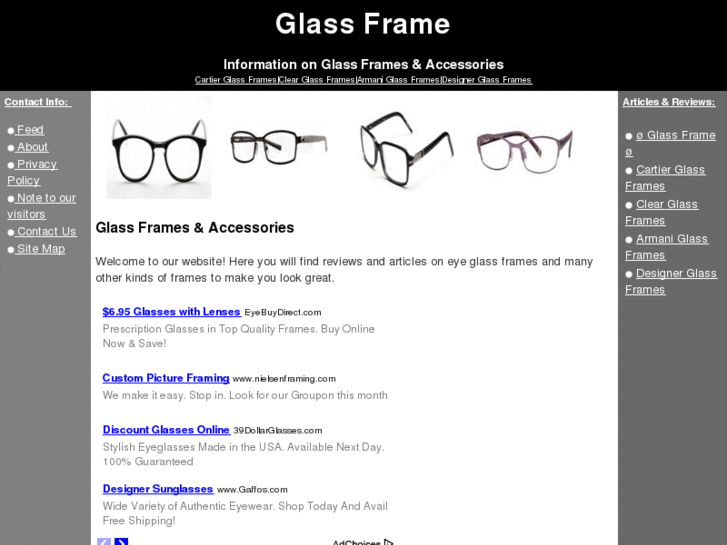 www.glassframe.org