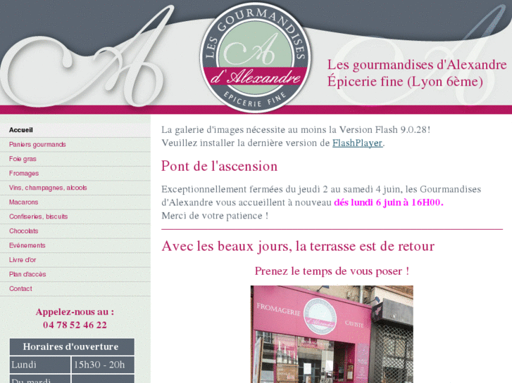 www.gourmandises-alexandre.com