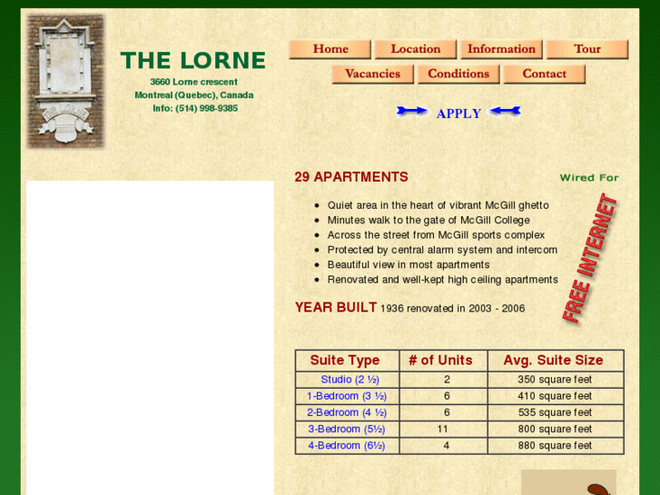 www.lorneapartments.com