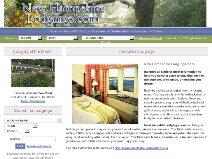 www.newhampshirelodgings.com