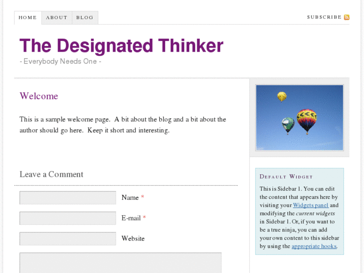 www.thedesignatedthinker.com