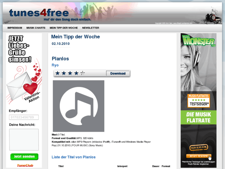 www.tunes4free.info