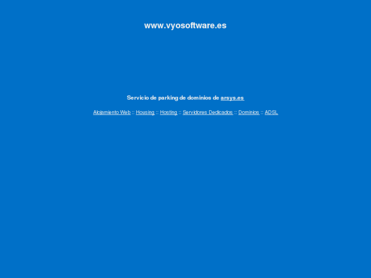 www.vyosoftware.es