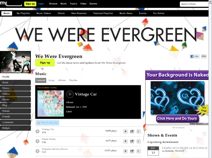 www.we-were-evergreen.com