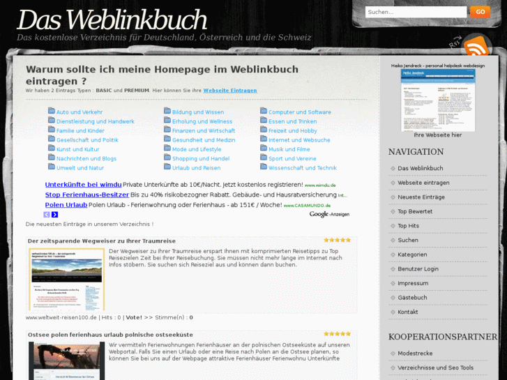 www.weblinkbuch.de