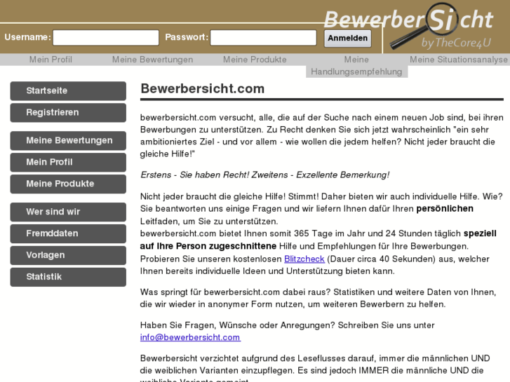 www.bewerbersicht.com