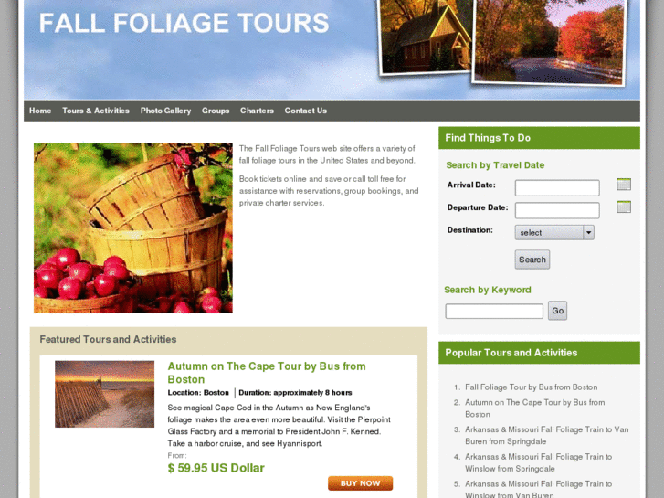 www.fallfoliagetours.net