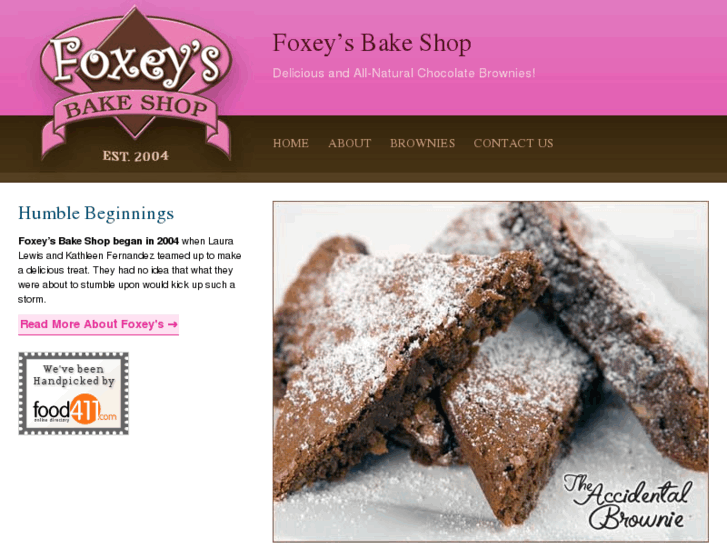 www.foxeysbakeshop.com