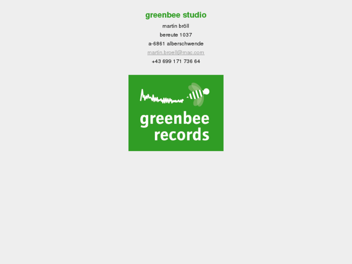 www.greenbee-records.com