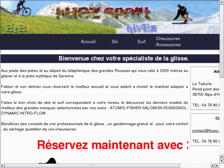 www.huez-sport.com