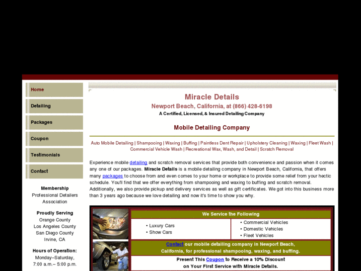 www.miracledetails.info