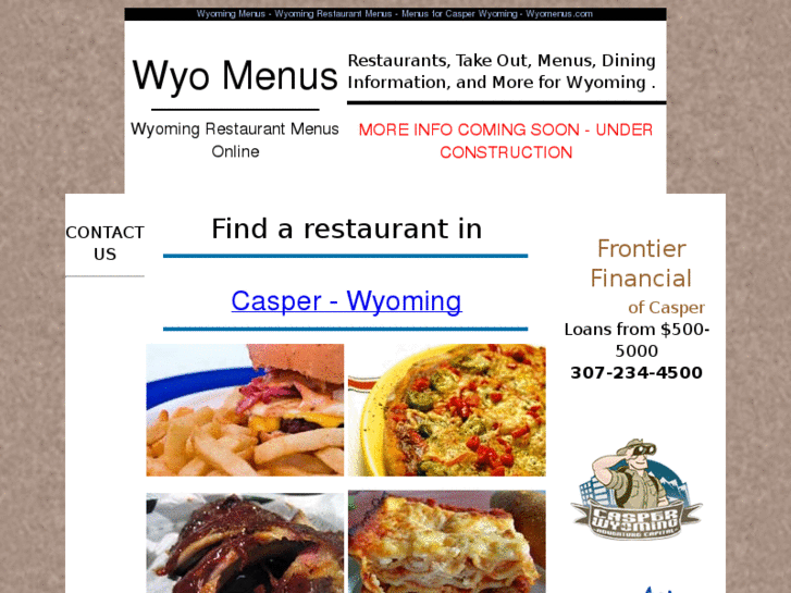 www.wyomenus.com