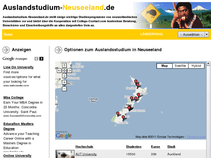 www.auslandsstudium-neuseeland.de