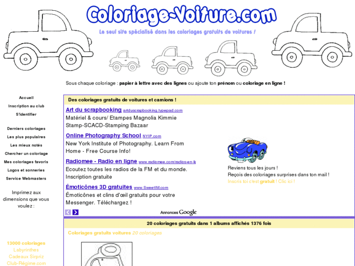 www.coloriage-voiture.com