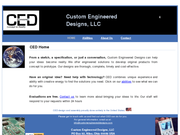 www.customengineereddesigns.com