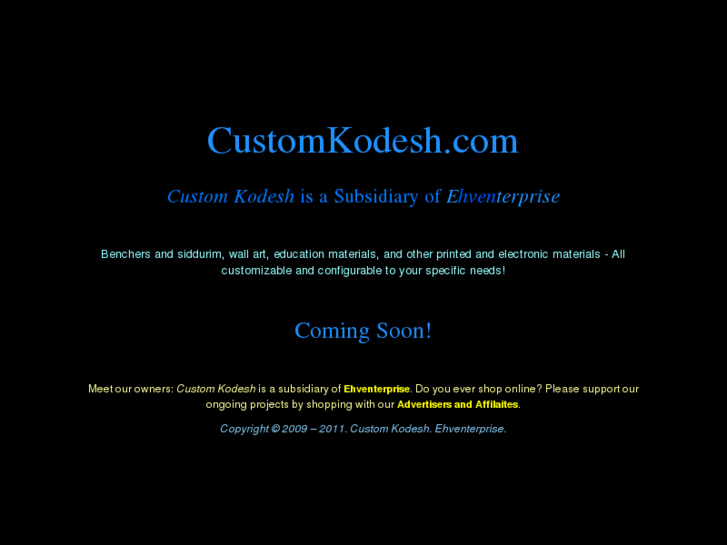 www.customkodesh.com