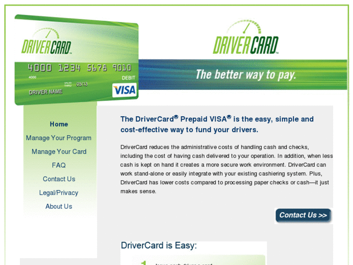 www.drivercard.net