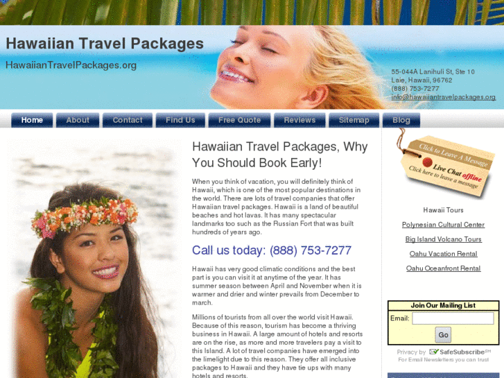 www.hawaiiantravelpackages.org