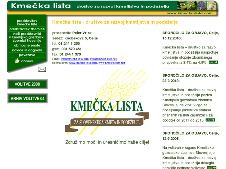 www.kmecka-lista.com