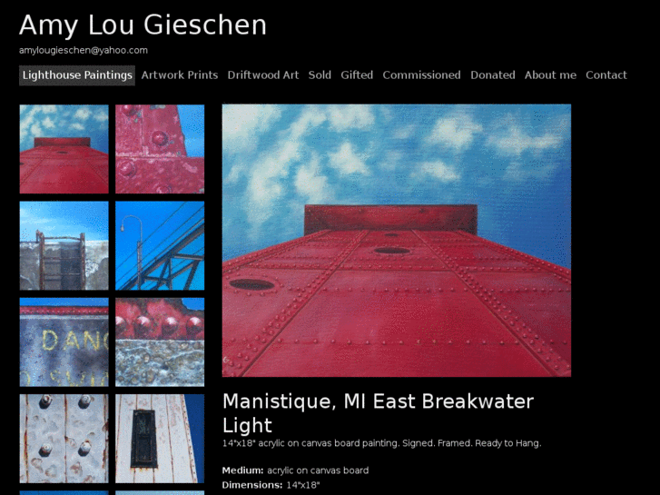 www.michiganlighthouseart.com