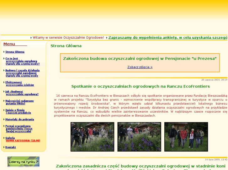 www.oczyszczalnieogrodowe.pl