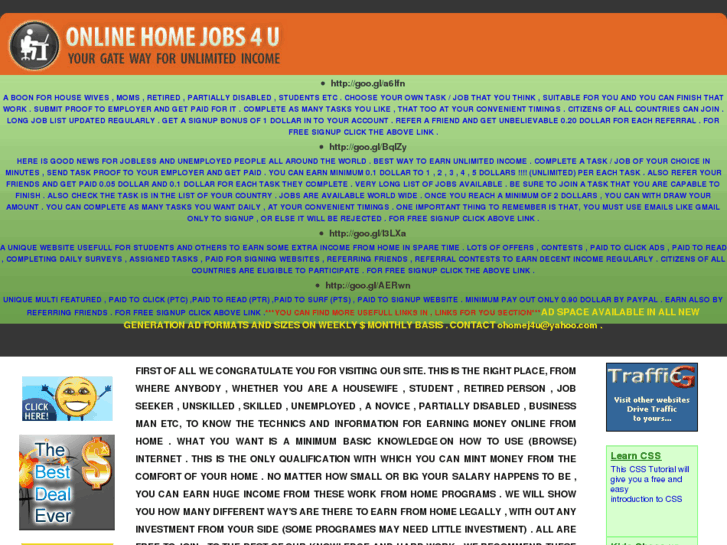 www.onlinehomejobs4u.com