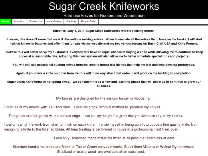 www.sugarcreekknifeworks.com