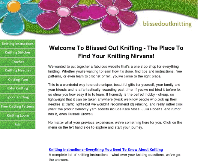 www.blissedoutknitting.com