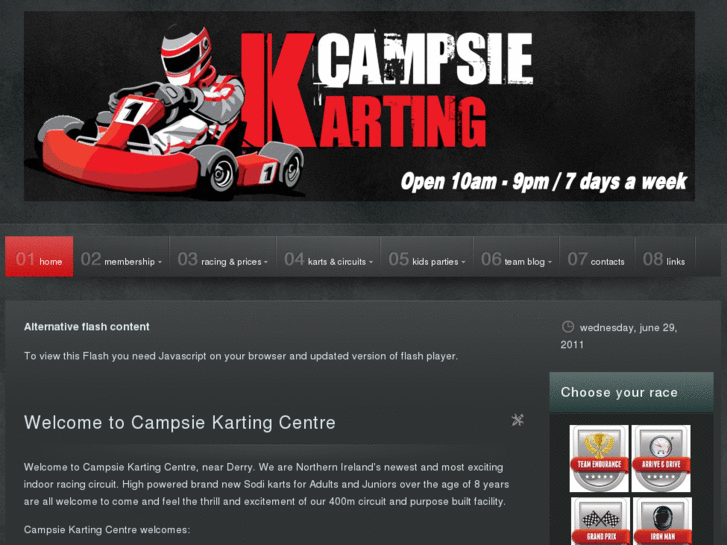 www.campsiekartingcentre.co.uk