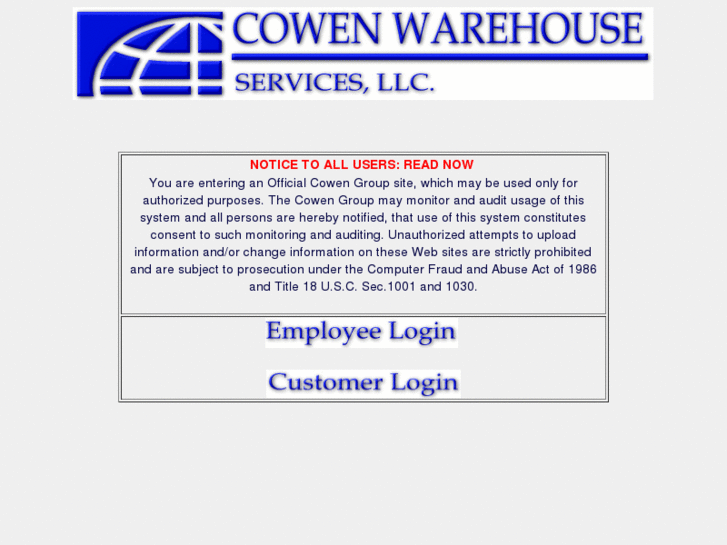 www.cowenwarehouses.com