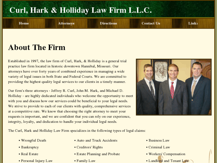 www.curlandharklawfirm.com