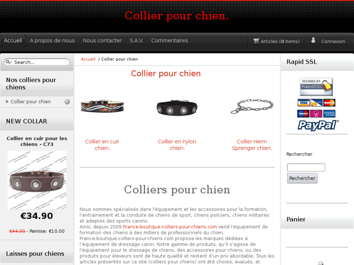 www.france-boutique-colliers-pour-chiens.com