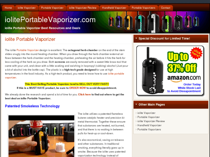 www.ioliteportablevaporizer.com