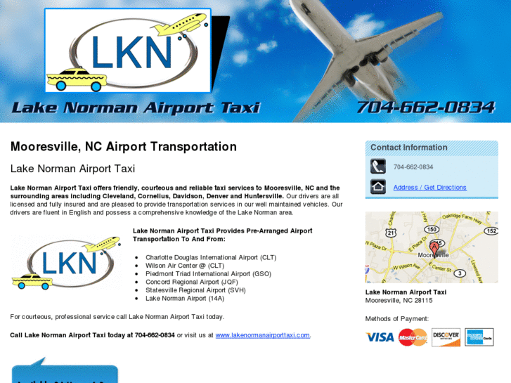 www.lakenormanairporttaxi.net