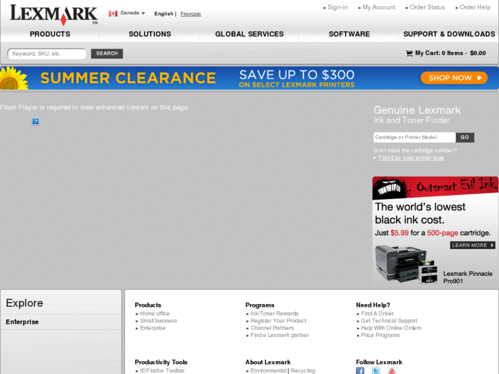 www.lexmarkshop.ca