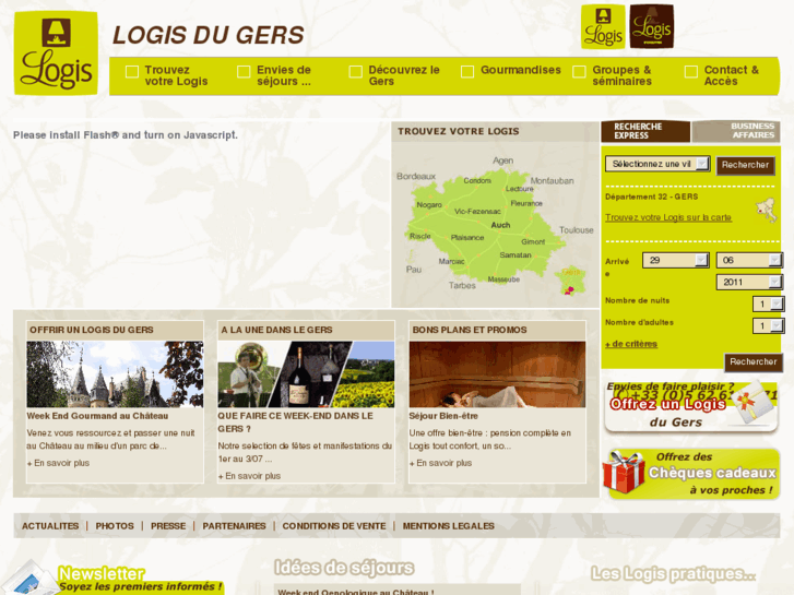 www.logishotels-gers.com