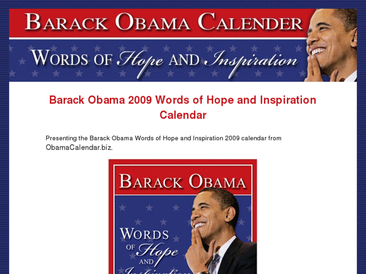 www.obamacalendar.biz